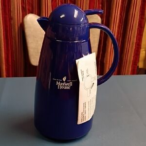 Maxwell House Blue Coffee Carafe Cottagecore